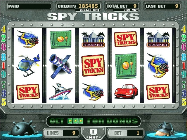 игровой автомат spy tricks скачать бесплатно